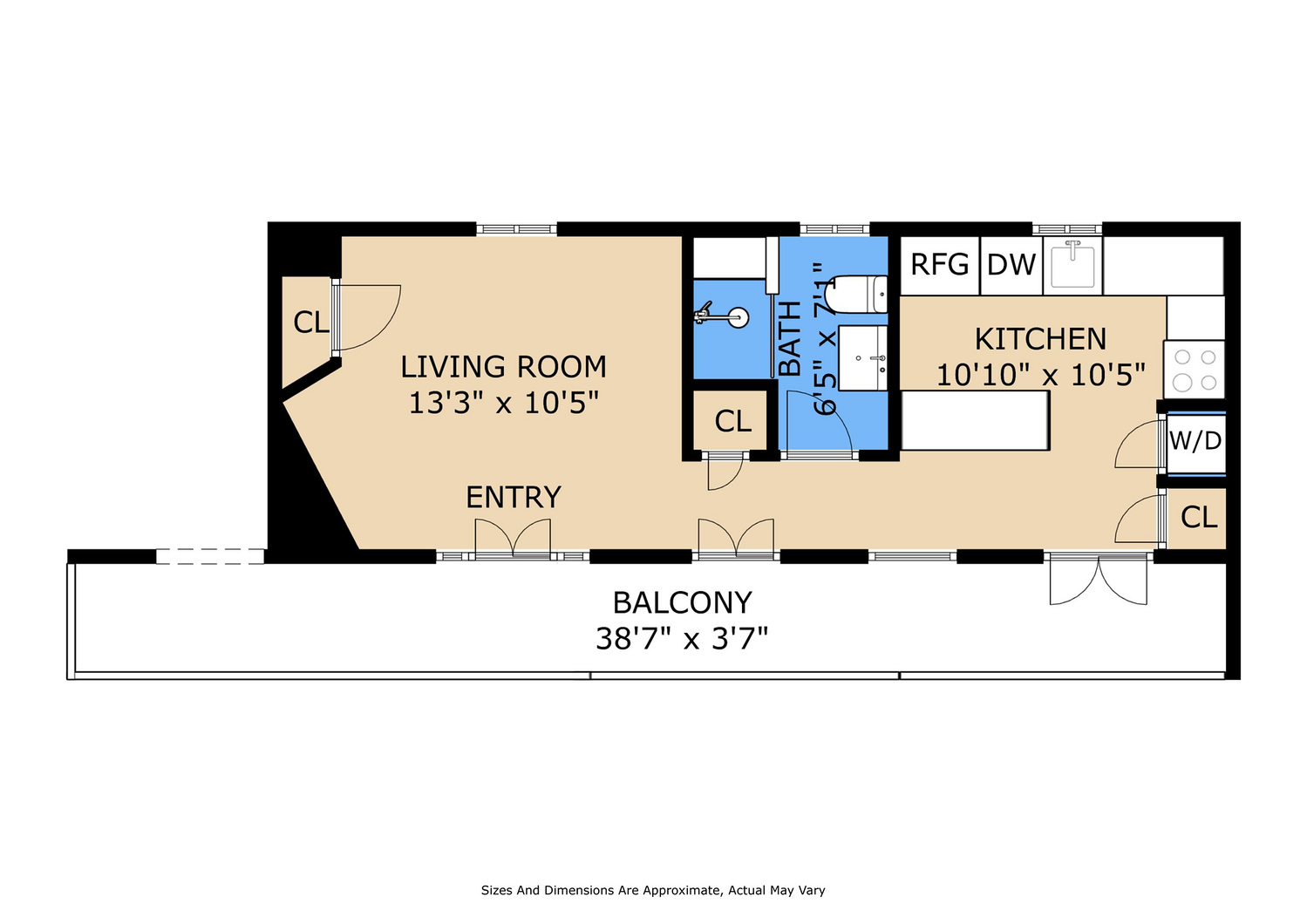 Residence 202 floor plan