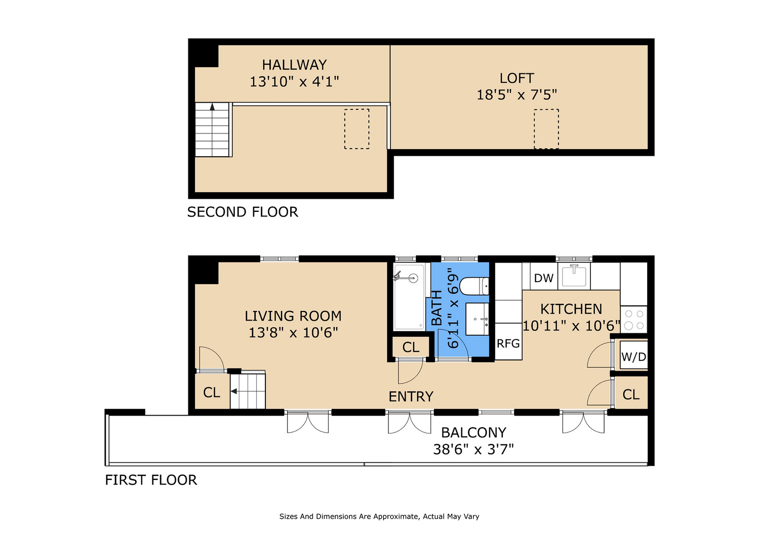 Residence 302 floor plan